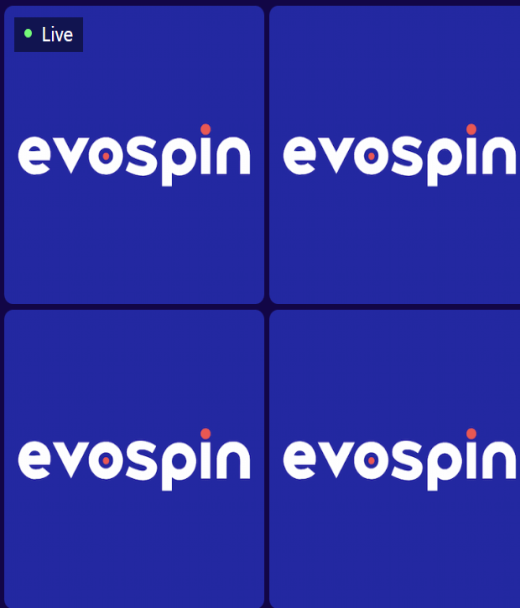 Registratie bij Evospin Casino